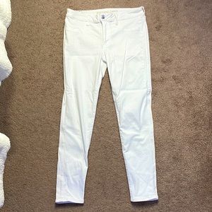 American Eagle Next Level Stretch Jeans (White)